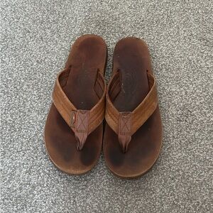 Rainbow flip flops size 5.5-6.5 women’s